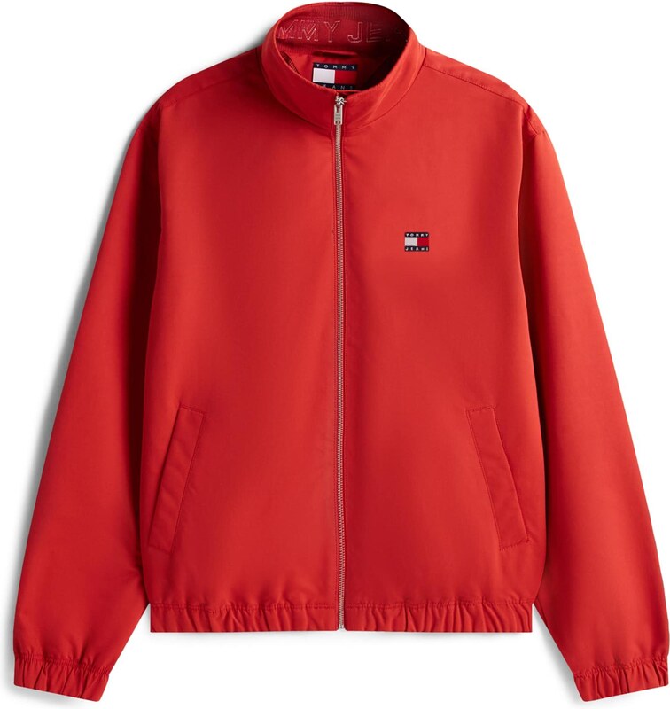 Tommy Jeans Átmeneti dzseki 'ESSENTIAL' piros