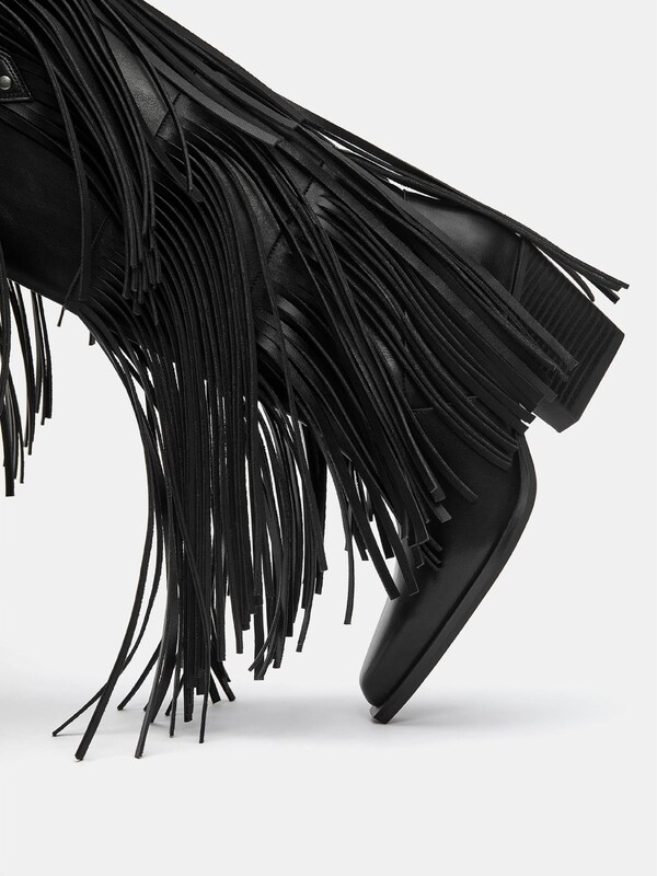 Pull&Bear Csizma fekete