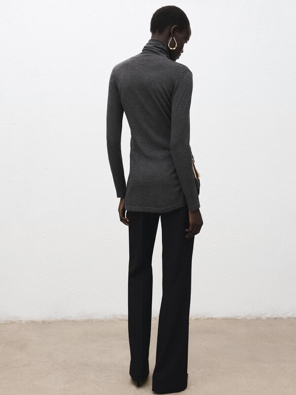 MANGO Pulóver 'ANA' antracit