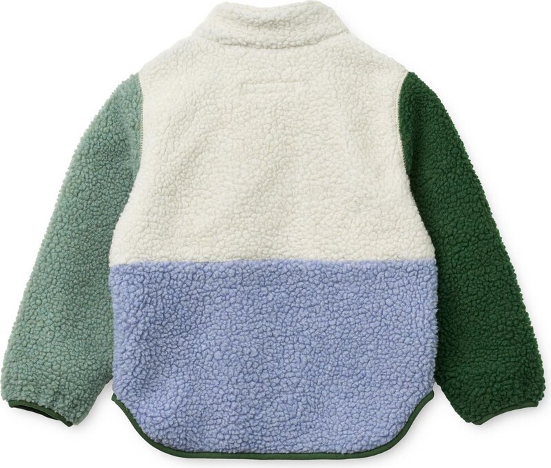 Liewood Átmeneti dzseki 'Nolan' világoskék / pasztellzöld / sötétzöld / fehér