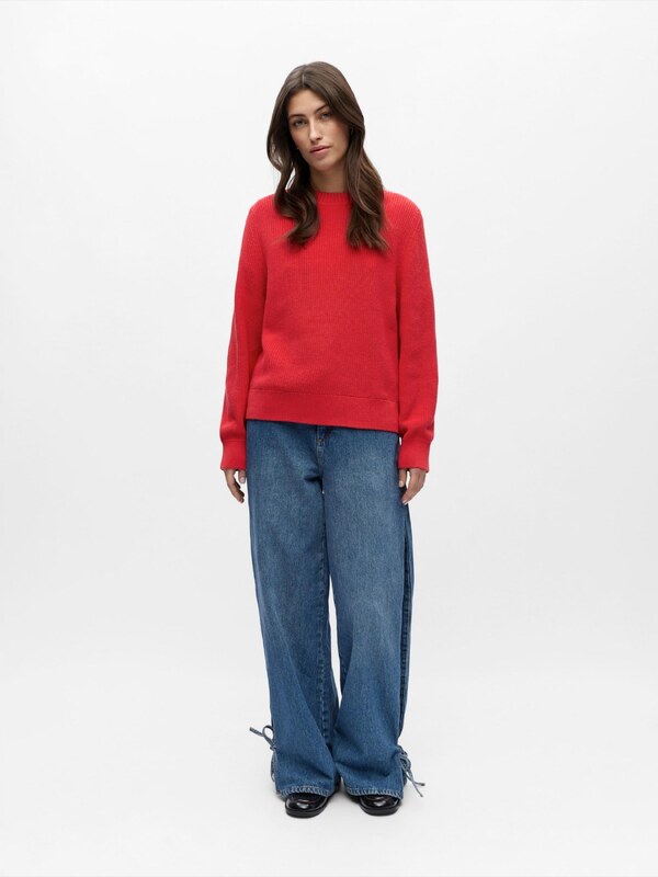 OBJECT Pulóver 'OBJFlo' vörösáfonya