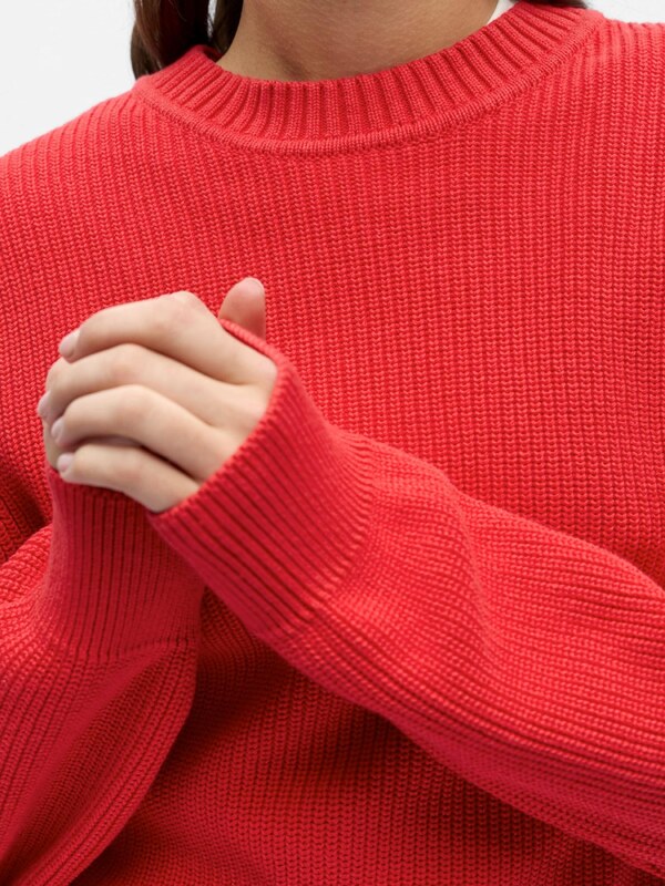 OBJECT Pulóver 'OBJFlo' vörösáfonya