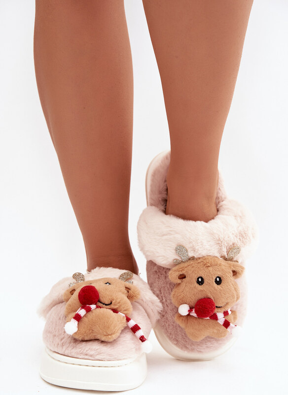 Boto Női papucs rénszarvas motívummal