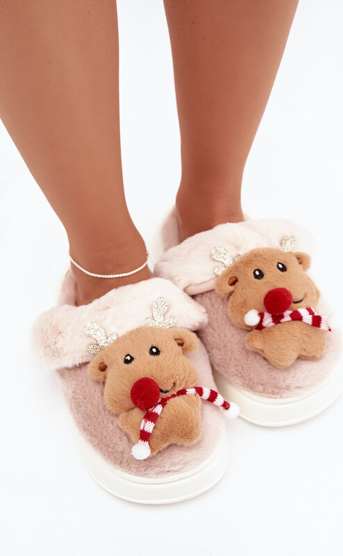 Boto Női papucs rénszarvas motívummal