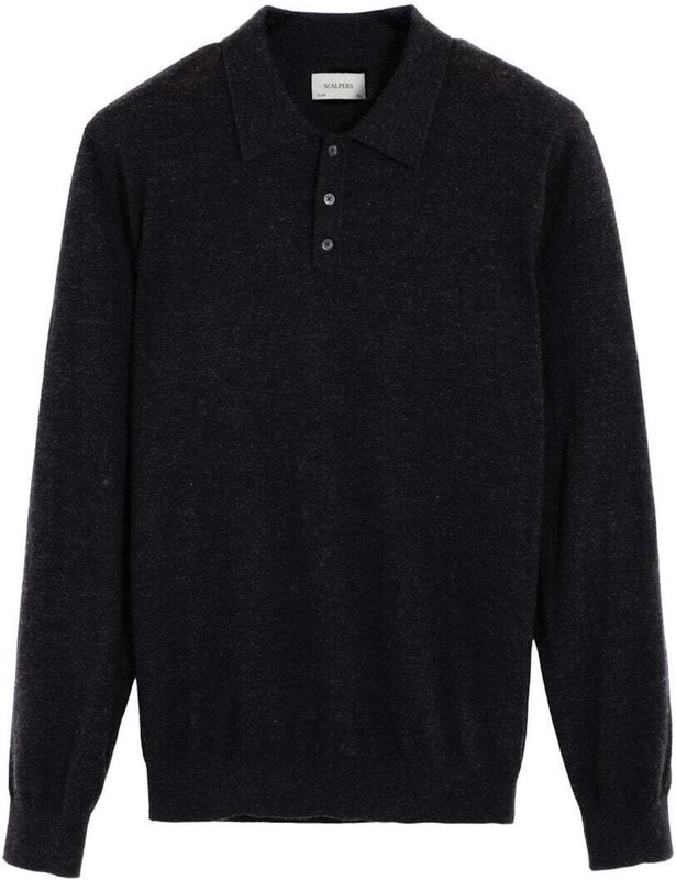 Scalpers Pulóver antracit