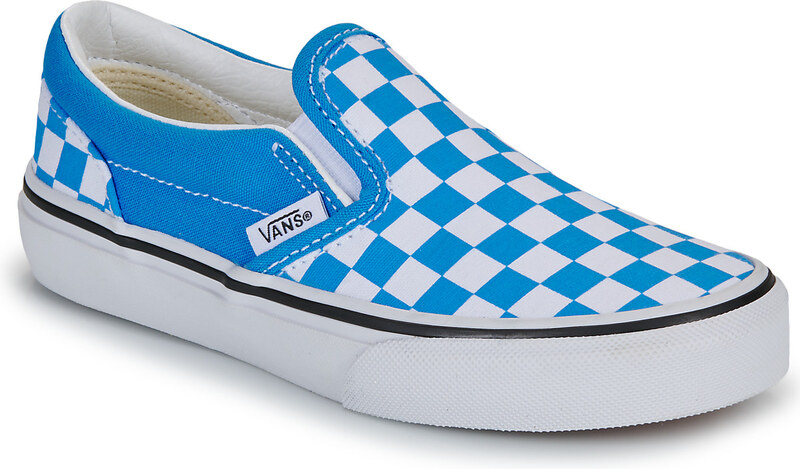 Vans Classic Slip-On COLOR THEORY CHECKERBOARD Bright Azure