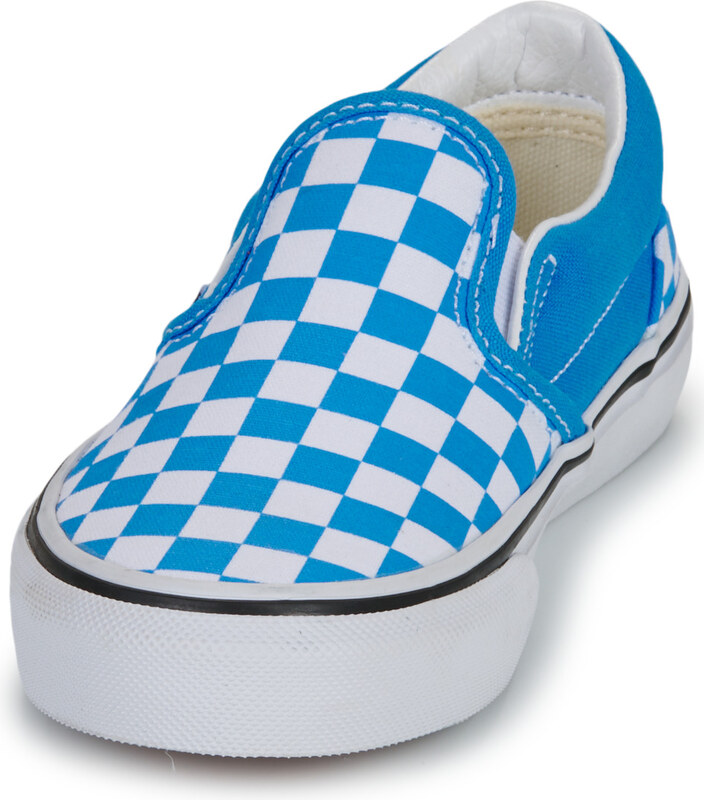 Vans Classic Slip-On COLOR THEORY CHECKERBOARD Bright Azure