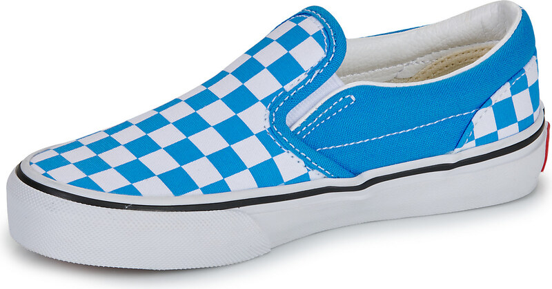 Vans Classic Slip-On COLOR THEORY CHECKERBOARD Bright Azure