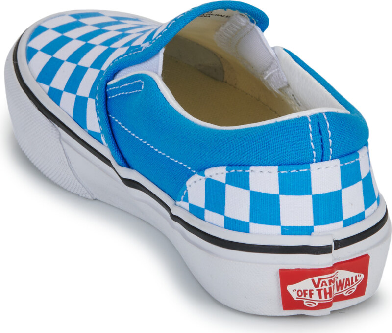 Vans Classic Slip-On COLOR THEORY CHECKERBOARD Bright Azure