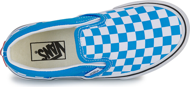 Vans Classic Slip-On COLOR THEORY CHECKERBOARD Bright Azure