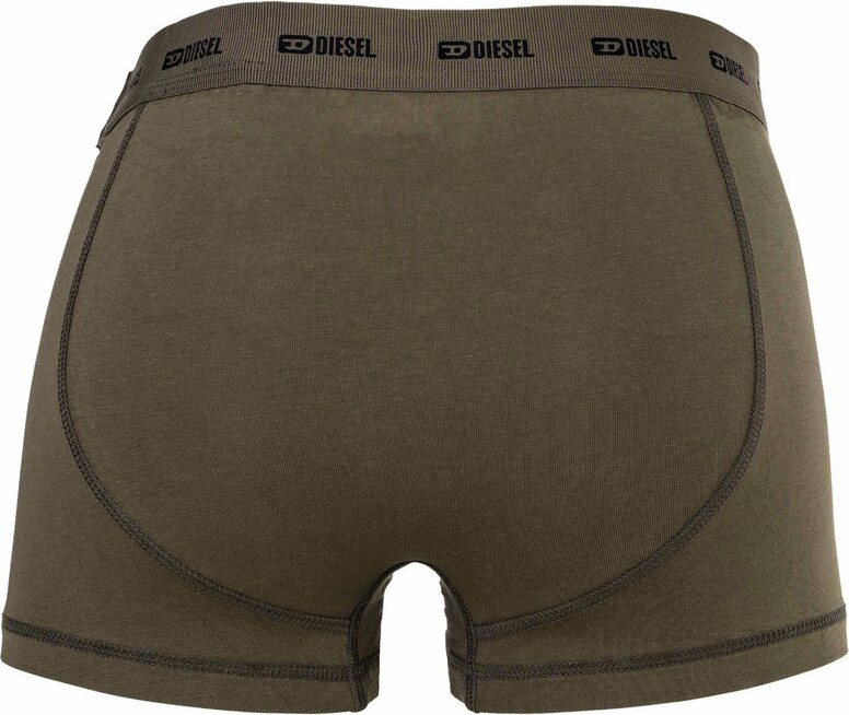 DIESEL Boxeralsók 'Damien' khaki / olíva / fekete
