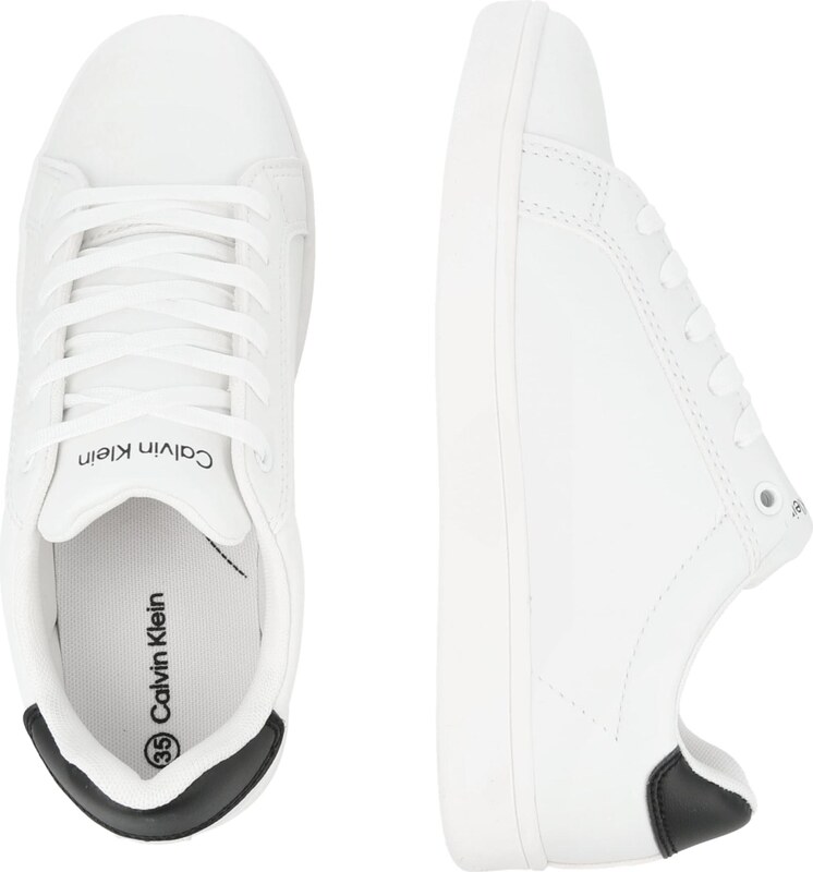 Calvin Klein Jeans Sportcipő 'STARDUST' fekete / fehér