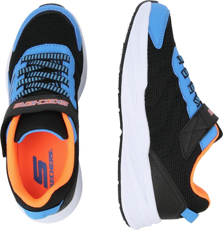 SKECHERS Sportcipő 'Microspec Tread' azúr / fekete