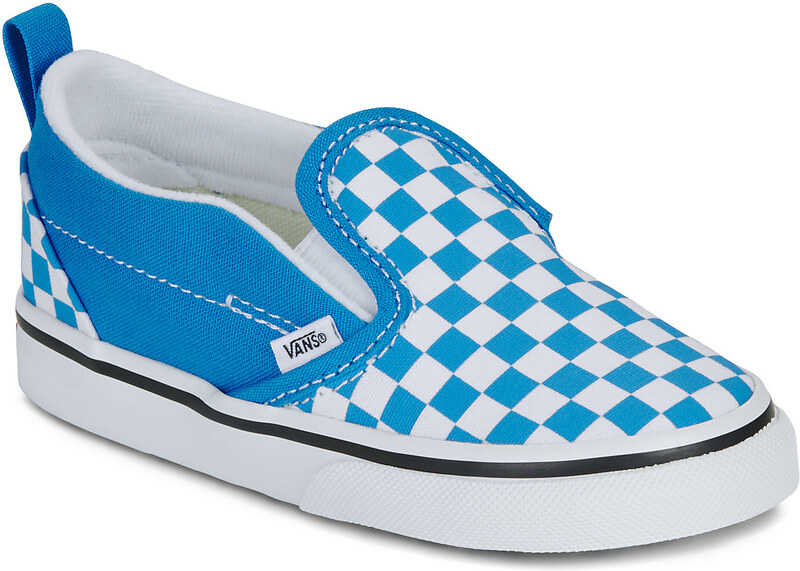 Vans Slip-On V COLOR THEORY CHECKERBOARD Bright Azure