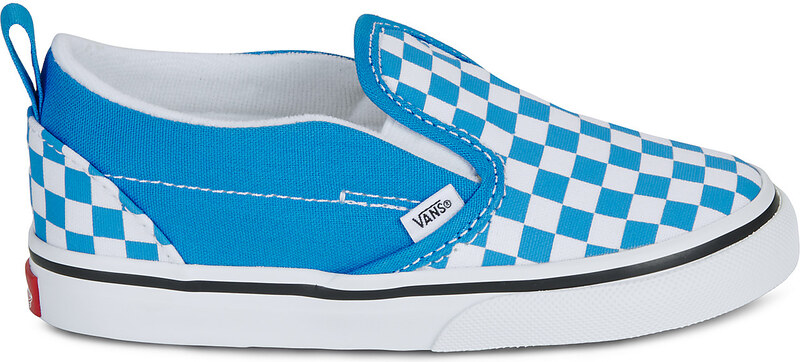 Vans Slip-On V COLOR THEORY CHECKERBOARD Bright Azure