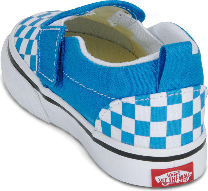 Vans Slip-On V COLOR THEORY CHECKERBOARD Bright Azure