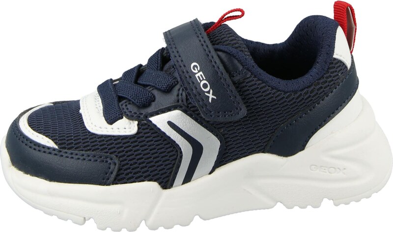 GEOX Sportcipő 'Loftus' tengerészkék / szürke / fehér