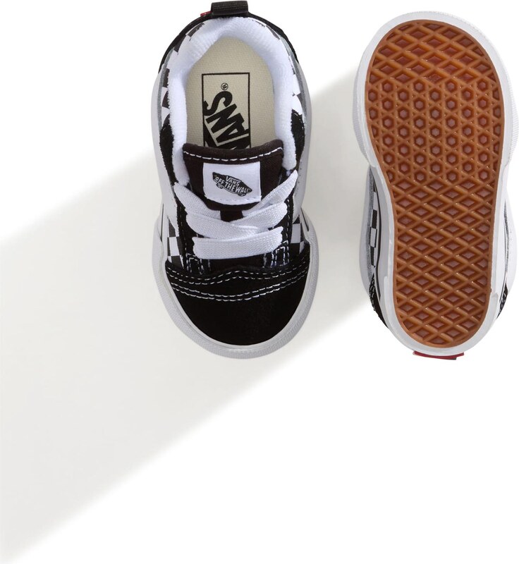 VANS Sportcipő 'Knu Skool' fekete / fehér