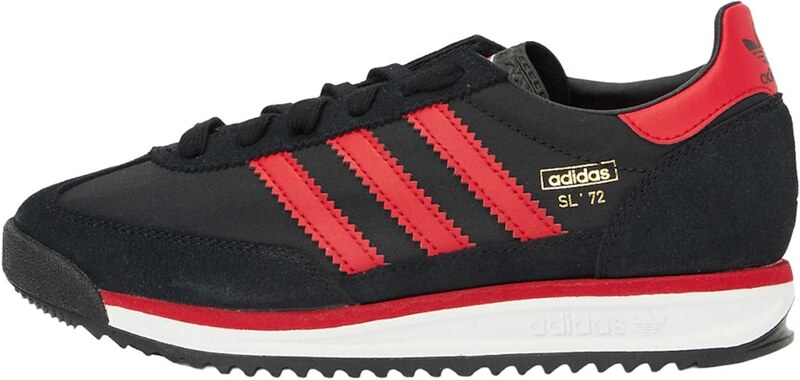 ADIDAS ORIGINALS Sportcipő 'SL 72 RS' arany / piros / fekete