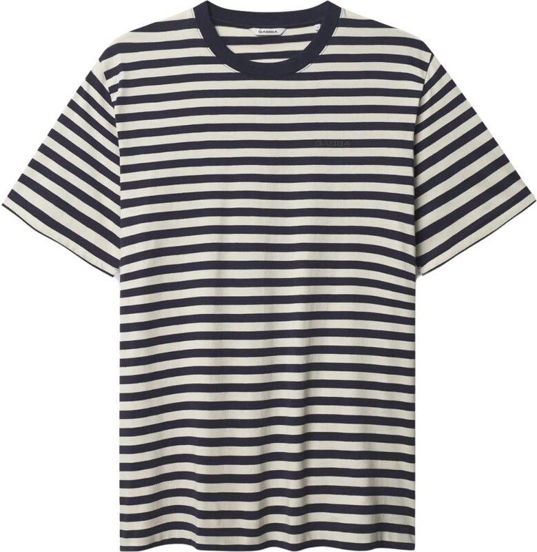 GABBA Póló 'Dune' tengerészkék / fehér