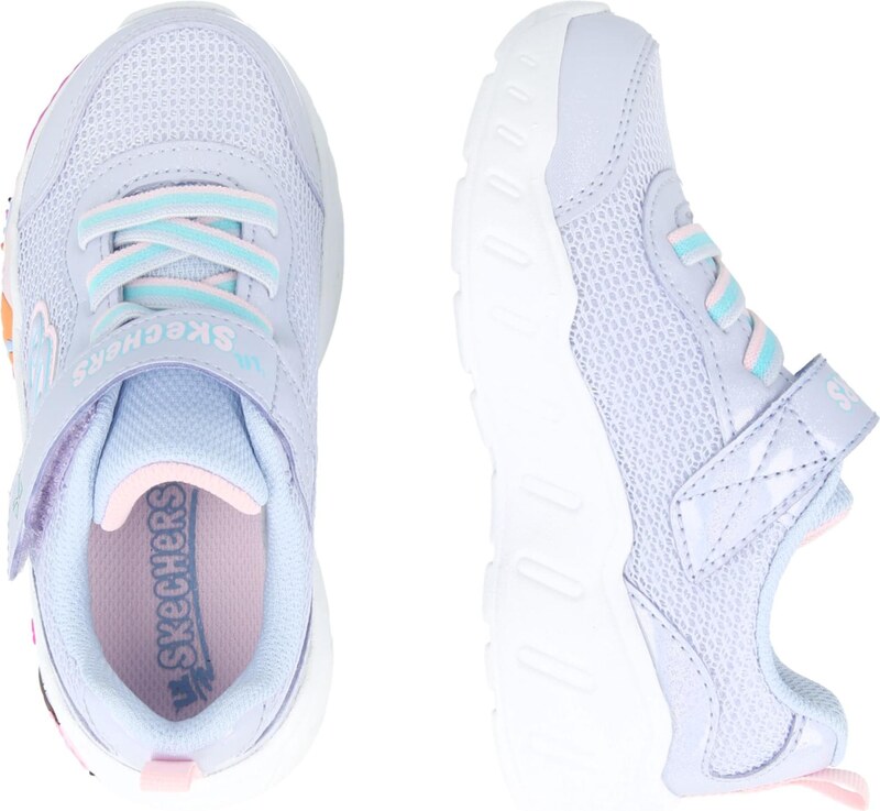 SKECHERS Sportcipő 'Play Scene - Fun Squad' türkiz / sárga / pasztellila / pasztell-rózsaszín