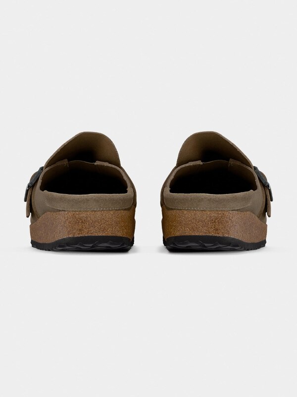 BIRKENSTOCK Papucs 'Buckley' sötét bézs