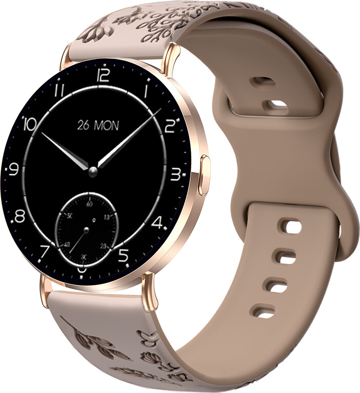 Madvell Elori púderarany okosóra szilikon szíjjal Pitypang