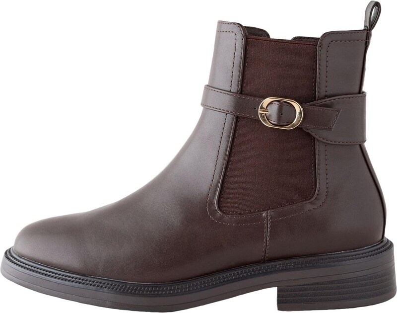 Next Rövid szárú csizmák sötét barna