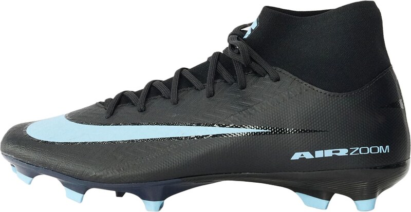 NIKE Futballcipők pasztellkék / fekete