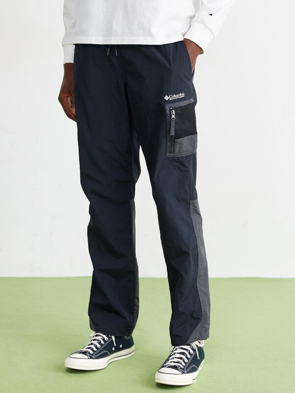 COLUMBIA Kültéri nadrágok 'Challenger' szürke / fekete