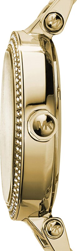 MICHAEL Michael Kors Analóg órák 'PARKER' arany / átlátszó