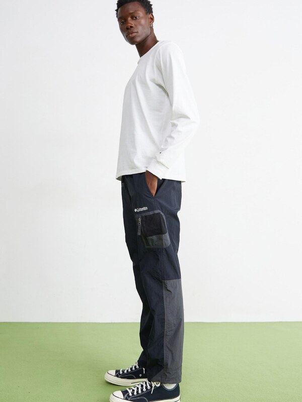 COLUMBIA Kültéri nadrágok 'Challenger' szürke / fekete