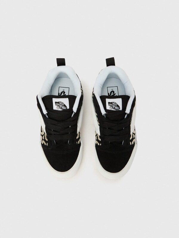 VANS Sportcipő 'Knu Skool' bézs / fekete / fehér