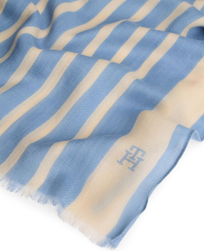 TOMMY HILFIGER Sál bézs / füstkék