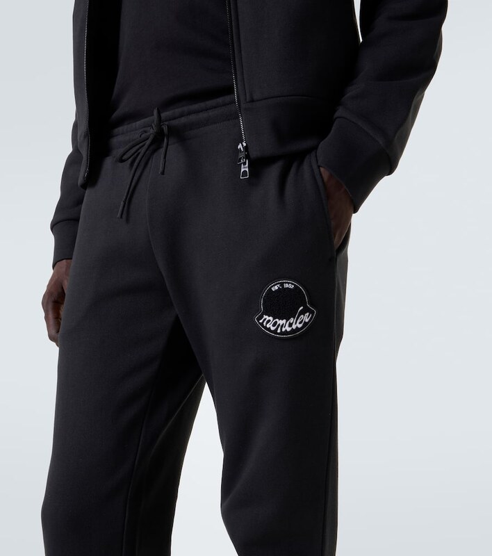 Moncler Logo cotton jersey sweatshirt