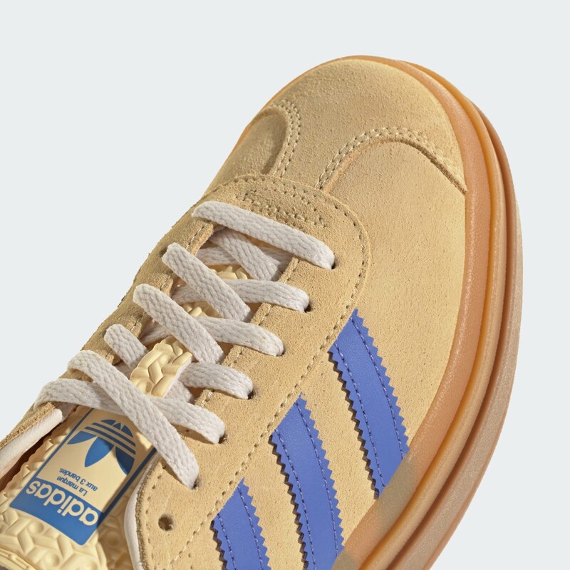 ADIDAS ORIGINALS Sportcipő 'Gazelle Bold' méz / ibolyakék