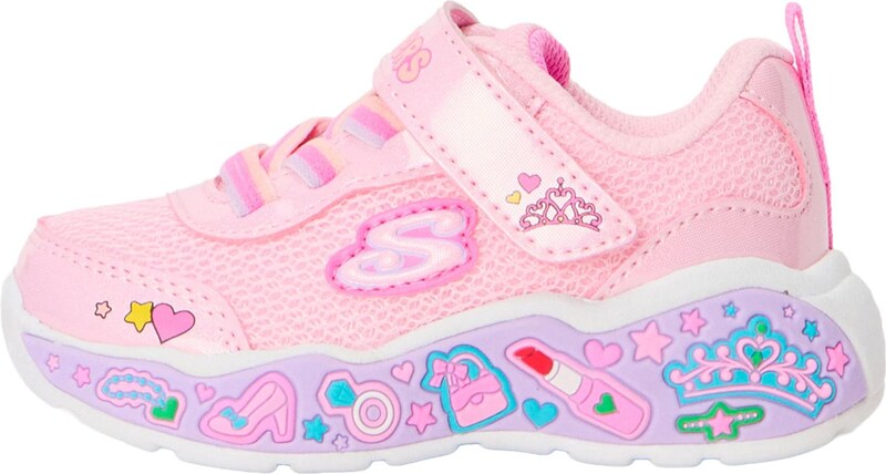 SKECHERS Sportcipő 'Play Scene - Fun Squad' sárga / rózsaszín / világos-rózsaszín