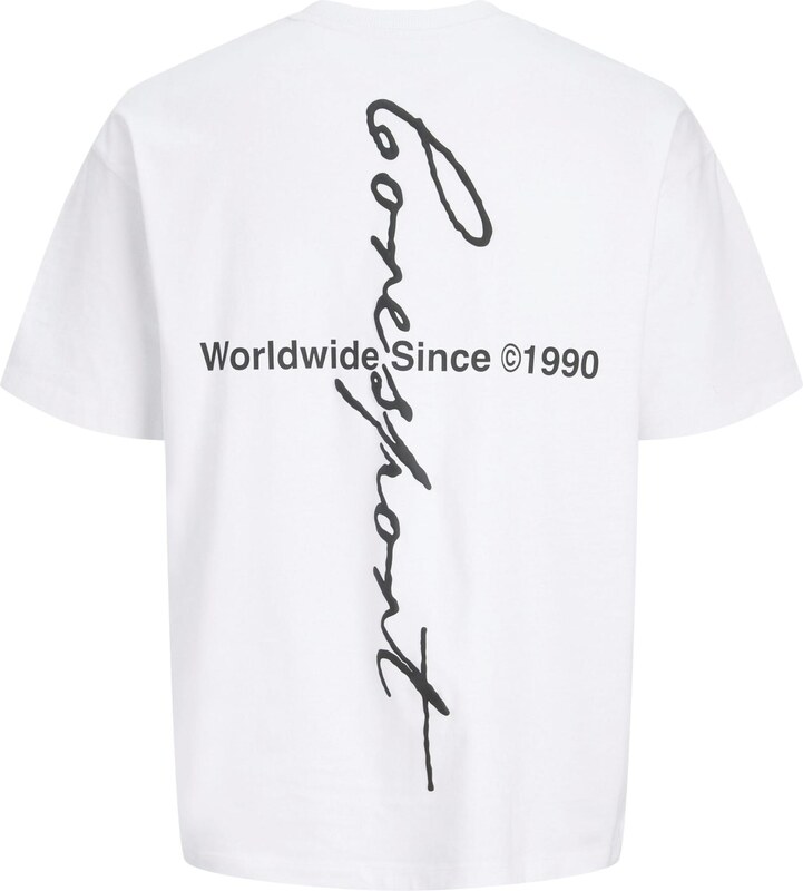 Jack & Jones Junior Póló 'JCODUST' fekete / fehér