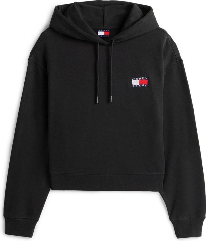 Tommy Jeans Tréning póló piros / fekete / fehér