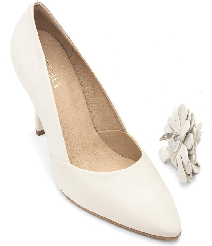 RYŁKO Körömcipők világos bézs