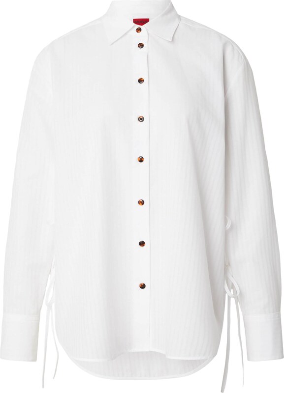 HUGO Blúz 'Erigeron' fehér