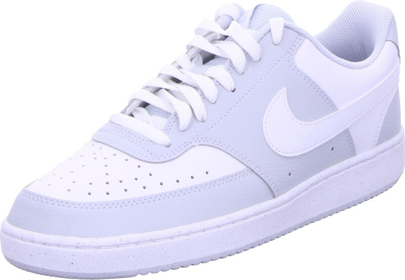 NIKE Rövid szárú sportcipők 'Court Vision' szürke / fehér