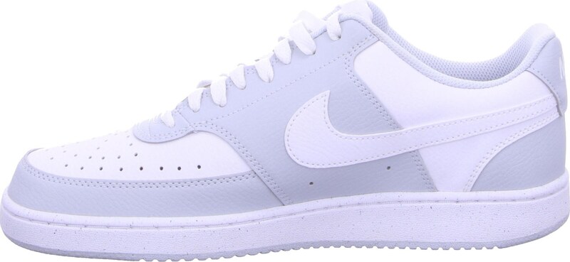 NIKE Rövid szárú sportcipők 'Court Vision' szürke / fehér