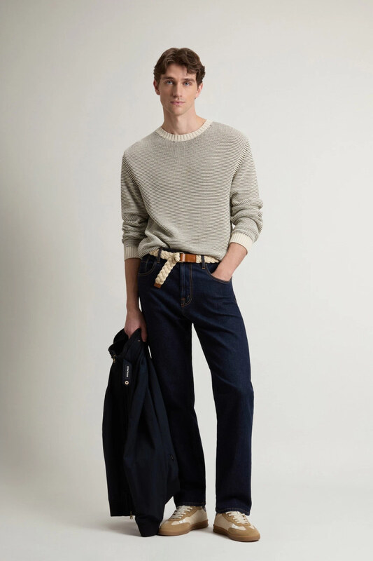 PULÓVER WOOLRICH COTTON CREWNECK