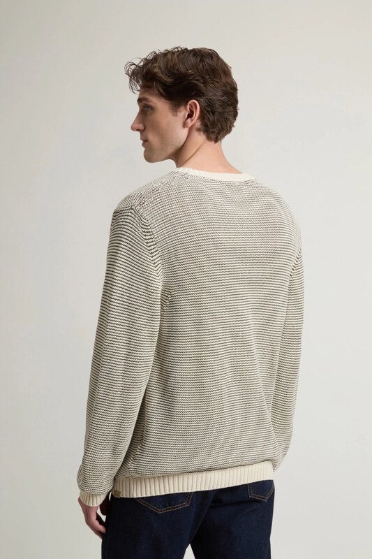 PULÓVER WOOLRICH COTTON CREWNECK
