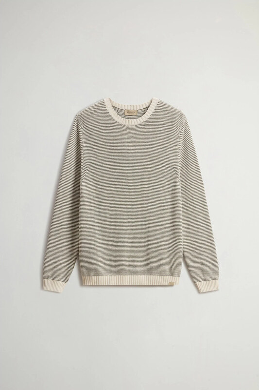 PULÓVER WOOLRICH COTTON CREWNECK