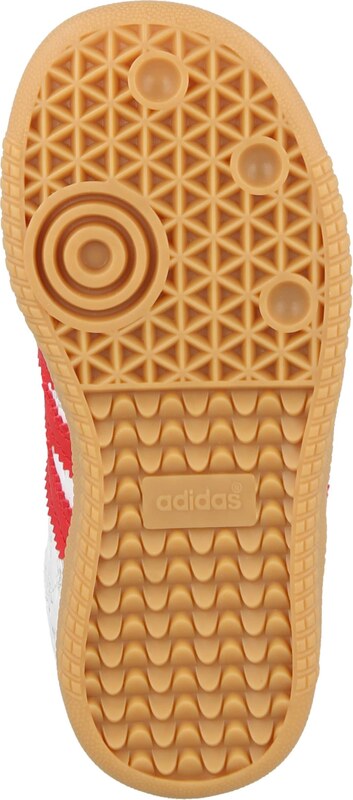 ADIDAS ORIGINALS Sportcipő 'SAMBA OG' világosszürke / piros / fehér