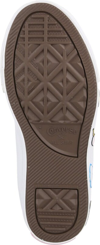 CONVERSE Sportcipő 'Chuck Taylor All Star' égkék / világoskék / sárga / fehér