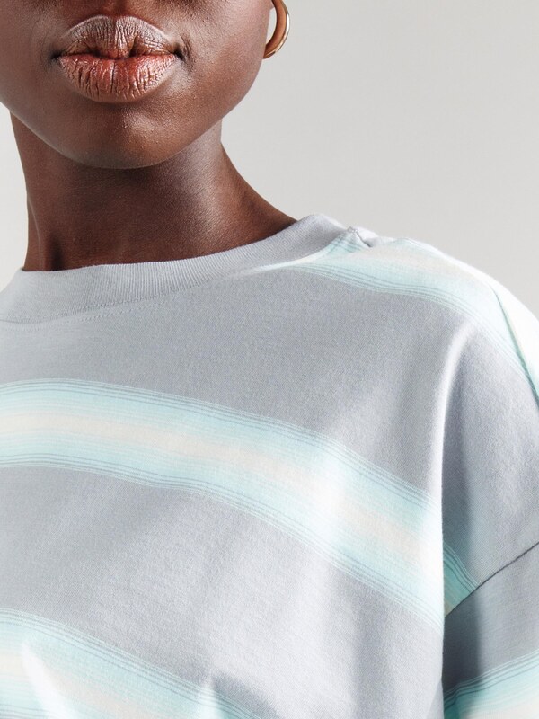 & Other Stories Póló füstkék / vízszín / fehér