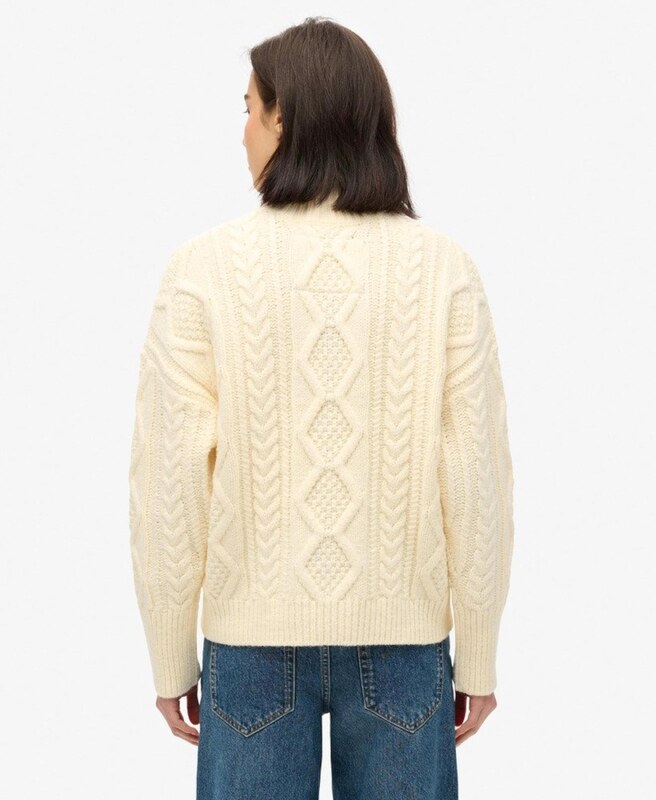 Superdry & Co Pulóver krém